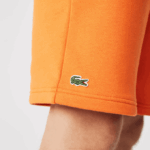 Men Lacoste V0ZN1577 Orange TV1 SPORT Tennis Fleece Shorts - Image 6