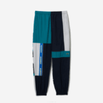 Men Lacoste V0ZN1586 Multicolor C50 Water-Repellent Patchwork Trackpants - Image 4