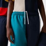 Men Lacoste V0ZN1586 Multicolor C50 Water-Repellent Patchwork Trackpants - Image 5