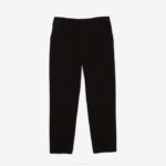 Men Lacoste V0ZN1588 Black 031 Slim Fit Light Water-Resistant Chinos - Image 5