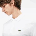 Men Lacoste V0ZN158 White 001 Original L.12.12 Slim Fit Polo - Image 5