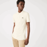 Men Lacoste V0ZN159 White XFJ Original L.12.12 Slim Fit Polo