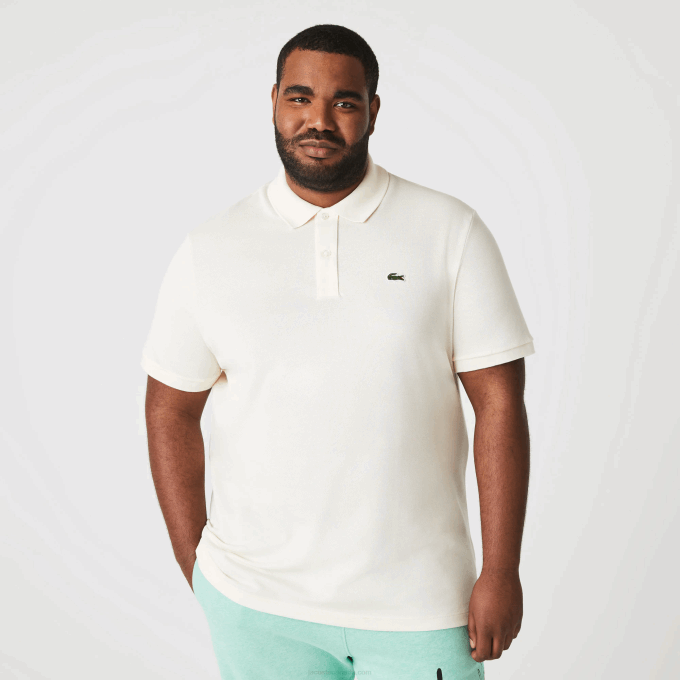 Men Lacoste V0ZN159 White XFJ Original L.12.12 Slim Fit Polo - Image 9