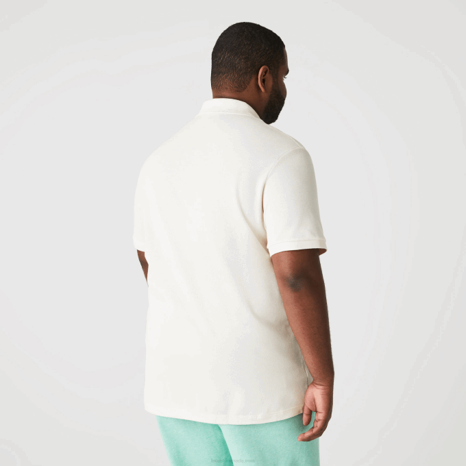 Men Lacoste V0ZN159 White XFJ Original L.12.12 Slim Fit Polo - Image 10
