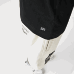 Men Lacoste V0ZN161 Black White 258 SPORT 3D Print Crocodile Breathable Jersey T-Shirt - Image 6