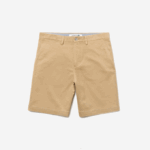 Men Lacoste V0ZN1620 Beige 02S Regular Fit Cotton Gabardine Bermuda Shorts - Image 5