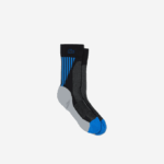 Men Lacoste V0ZN1668 Black Grey Chine Blue YH1 SPORT Socks
