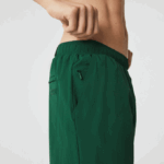 Men Lacoste V0ZN1683 Green 132 Light Swim Trunks - Image 2