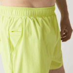 Men Lacoste V0ZN1684 Flashy Yellow TUK Light Swim Trunks - Image 4