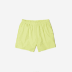 Men Lacoste V0ZN1684 Flashy Yellow TUK Light Swim Trunks - Image 5
