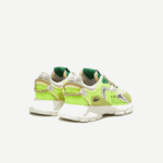 Men Lacoste V0ZN1696 Yellow & Off White Y21 L003 Neo Textile Sneakers - Image 3