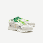 Men Lacoste V0ZN1698 White Green WG1 L003 Neo Textile Sneakers - Image 2