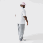 Men Lacoste V0ZN169 White 001 Cotton Petit Pique Polo - Plus Size - Big - Image 3