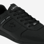 Men Lacoste V0ZN1701 Black 02H Menerva Textile Sneakers - Image 6