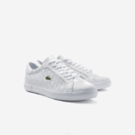 Men Lacoste V0ZN1703 White 21G Powercourt Leather Sneakers - Image 2