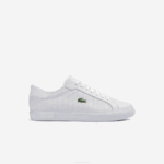 Men Lacoste V0ZN1703 White 21G Powercourt Leather Sneakers