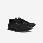 Men Lacoste V0ZN1706 Black 02H Partner Luxe Textile Sneakers - Image 2
