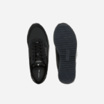 Men Lacoste V0ZN1706 Black 02H Partner Luxe Textile Sneakers - Image 4