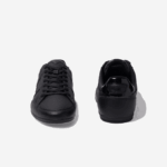 Men Lacoste V0ZN1711 Black 02H Chaymon Perforated Leather Sneakers - Image 5