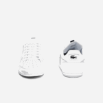Men Lacoste V0ZN1713 White & Navy 042 Chaymon Leather and Synthetic Sneakers - Image 5