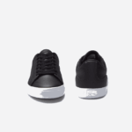 Men Lacoste V0ZN1716 Black 024 Lerond Leather Sneakers - Image 5