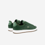 Men Lacoste V0ZN1723 Dark Green Gum GRG Carnaby Pro Leather Gum Sole Sneakers - Image 2