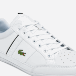 Men Lacoste V0ZN1724 White & Black 147 Chaymon Synthetic and Leather Sneakers - Image 6