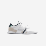 Men Lacoste V0ZN1727 White & Navy 042 Misano Strap Leather Sneakers