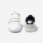 Men Lacoste V0ZN1727 White & Navy 042 Misano Strap Leather Sneakers - Image 5