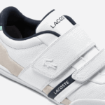 Men Lacoste V0ZN1727 White & Navy 042 Misano Strap Leather Sneakers - Image 6