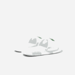 Men Lacoste V0ZN1728 White/Green 082 Croco 1.0 Synthetic Slides - Image 3