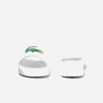 Men Lacoste V0ZN1728 White/Green 082 Croco 1.0 Synthetic Slides - Image 5