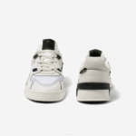 Men Lacoste V0ZN1730 White & Off White 65T LT125 Leather Sneakers - Image 4