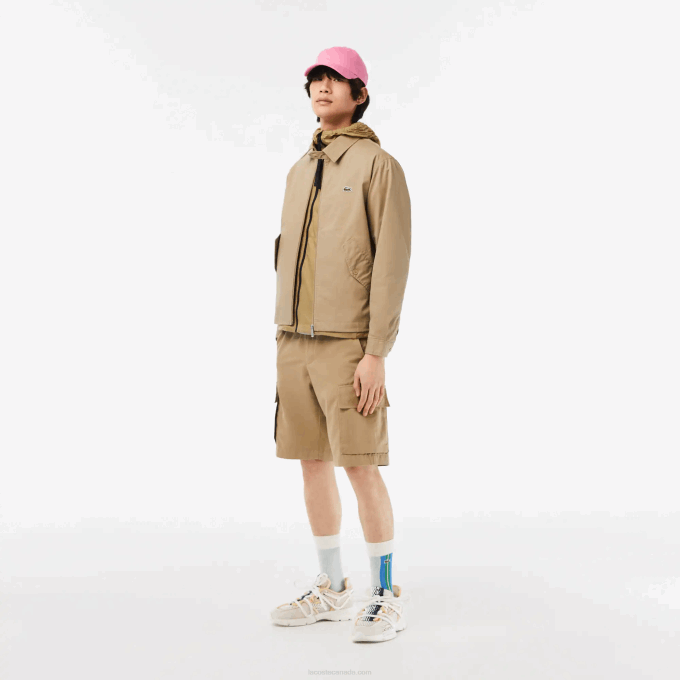 Men Lacoste V0ZN1731 Off White 18C L003 Active Runway Textile Sneakers - Image 6