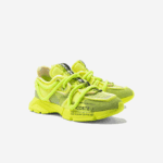 Men Lacoste V0ZN1733 Yellow Yellow 2T7 L003 Active Runway Textile Sneakers - Image 2