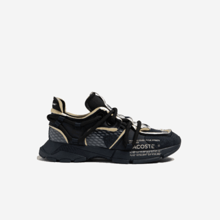 Men Lacoste V0ZN1734 Navy NB0 L003 Active Runway Textile Sneakers