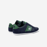 Men Lacoste V0ZN1735 Navy & Green 2S3 Chaymon Leather Sneakers - Image 3