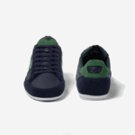 Men Lacoste V0ZN1735 Navy & Green 2S3 Chaymon Leather Sneakers - Image 4