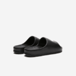 Men Lacoste V0ZN1740 Black & Off White 454 Serve Slide 2.0 Evo Synthetic Colorblock Slides - Image 3