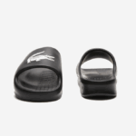 Men Lacoste V0ZN1740 Black & Off White 454 Serve Slide 2.0 Evo Synthetic Colorblock Slides - Image 5