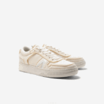 Men Lacoste V0ZN1746 Off White 18C L001 Crafted Textile Sneakers - Image 2