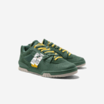 Men Lacoste V0ZN1749 Green 1M8 M89 Leather and Textile Sneakers - Image 2