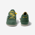 Men Lacoste V0ZN1749 Green 1M8 M89 Leather and Textile Sneakers - Image 5