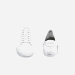 Men Lacoste V0ZN1750 White 21G Gripshot Leather and Synthetic Sneakers - Image 5