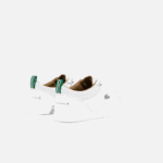 Men Lacoste V0ZN1759 White 21G Bayliss Leather Perforated Collar Sneakers - Image 3