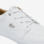 Men Lacoste V0ZN1759 White 21G Bayliss Leather Perforated Collar Sneakers - Image 6