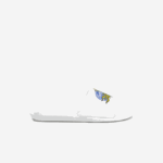 Men Lacoste V0ZN1768 White/Green 082 Croco Synthetic Slides