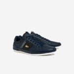 Men Lacoste V0ZN1769 Navy NB0 Chaymon Leather and Carbon Fiber Sneakers - Image 2