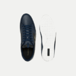 Men Lacoste V0ZN1769 Navy NB0 Chaymon Leather and Carbon Fiber Sneakers - Image 4