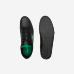 Men Lacoste V0ZN1770 Black & Green 1B4 Chaymon Leather and Carbon Fiber Sneakers - Image 3